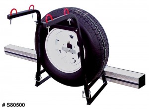 rv spare tire bike rack